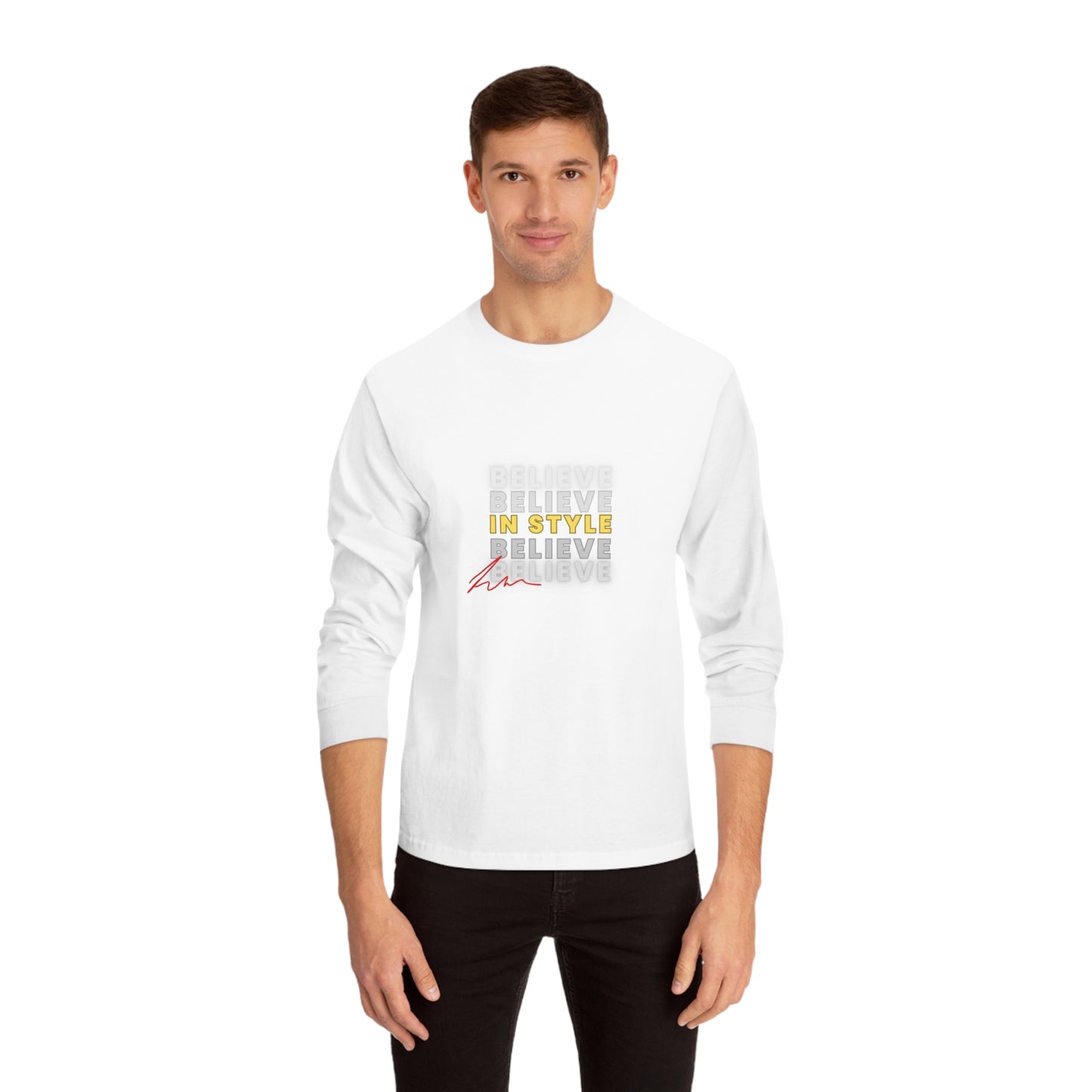 Unisex Classic Long Sleeve T-Shirt, Back to school outfits, (shipping from US)