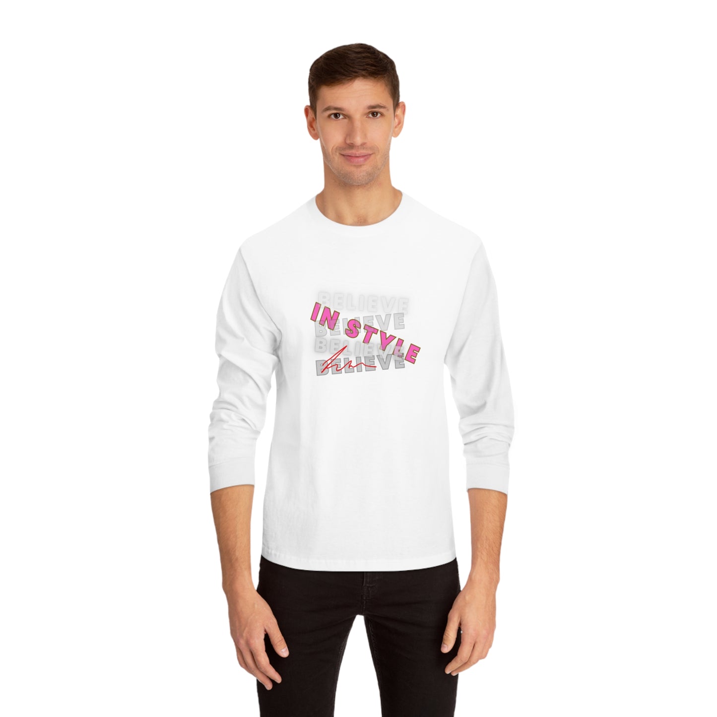 Unisex Classic Long Sleeve T-Shirt, Back to school outfits, (shipping from US)