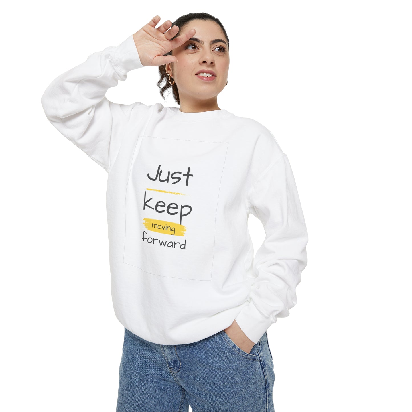 Unisex Garment-Dyed Sweatshirt, Back to school outfits, (shipping from US)