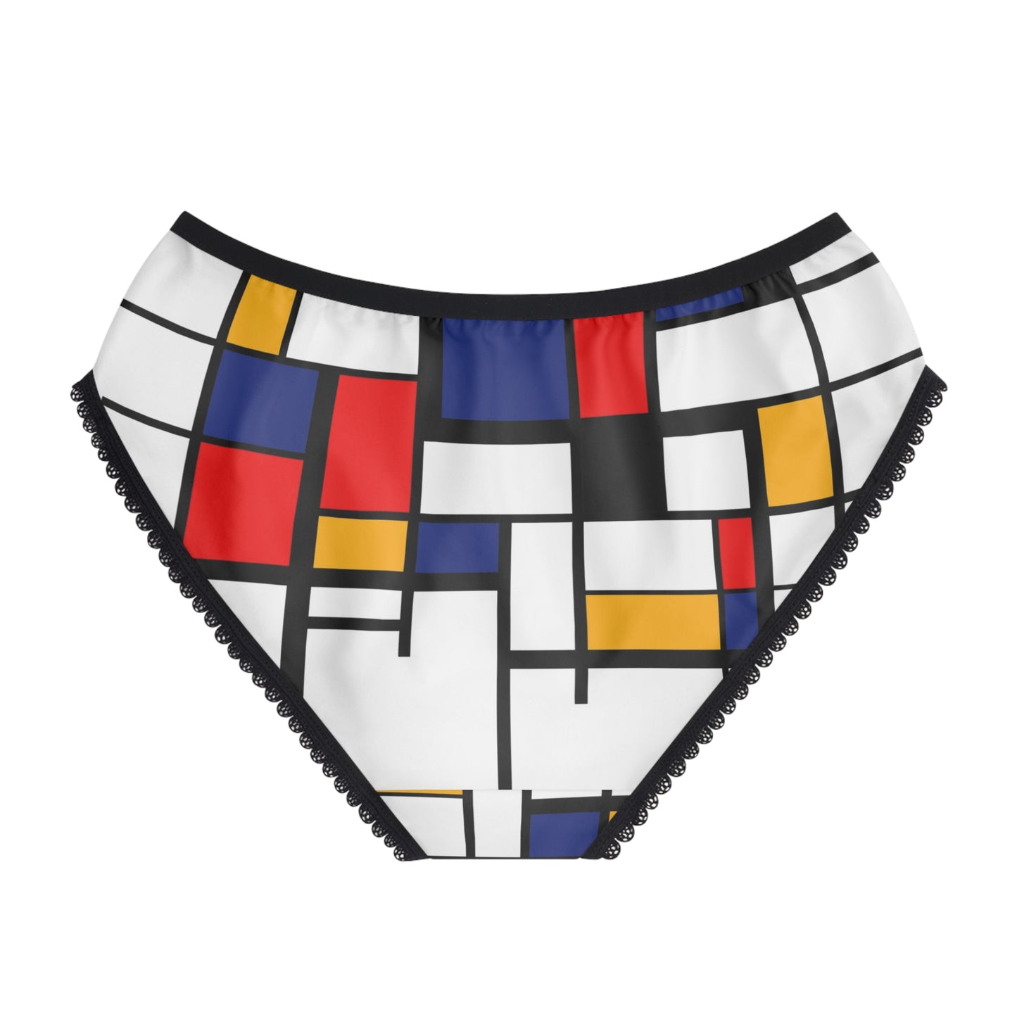 Mondrian underwear / Piet Mondrian Women's Briefs (AOP) / AI design