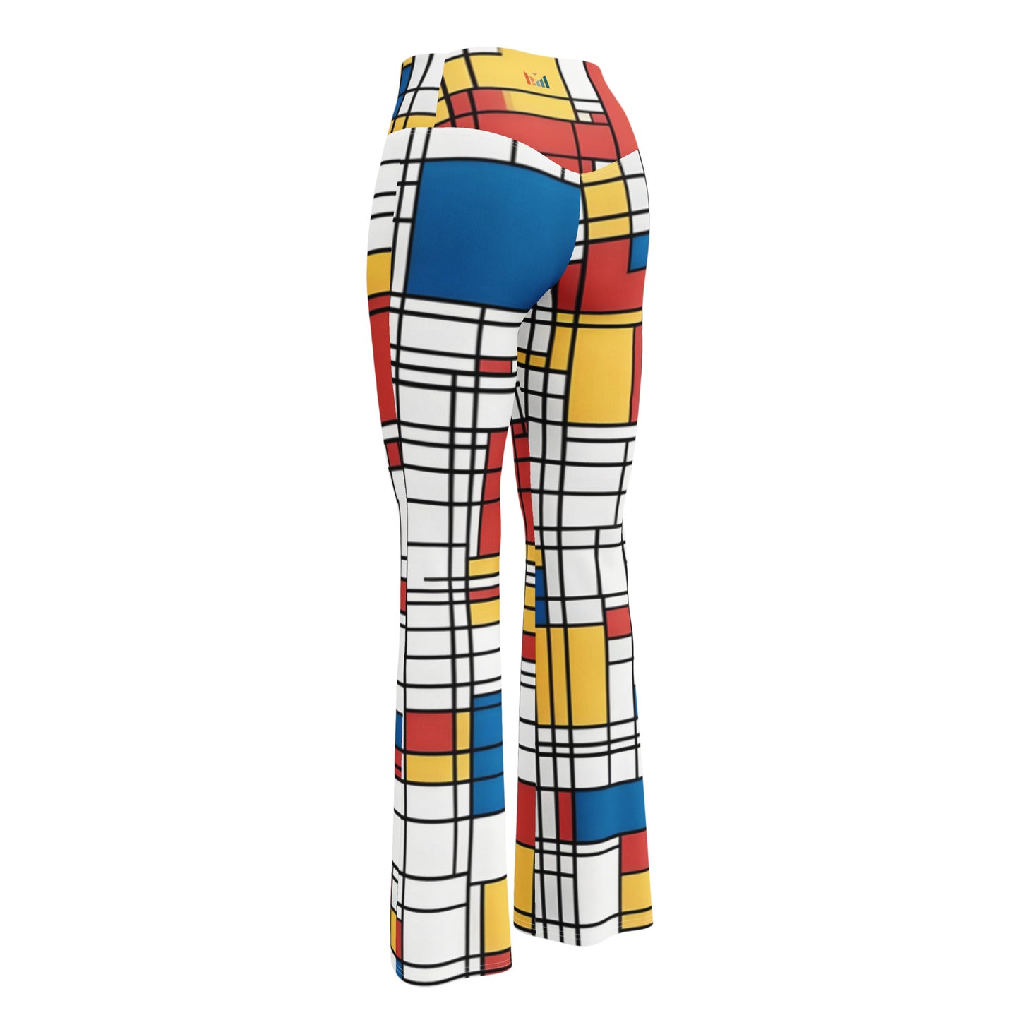 Flare leggings / Piet Mondrian / AI created / Outfit for festival