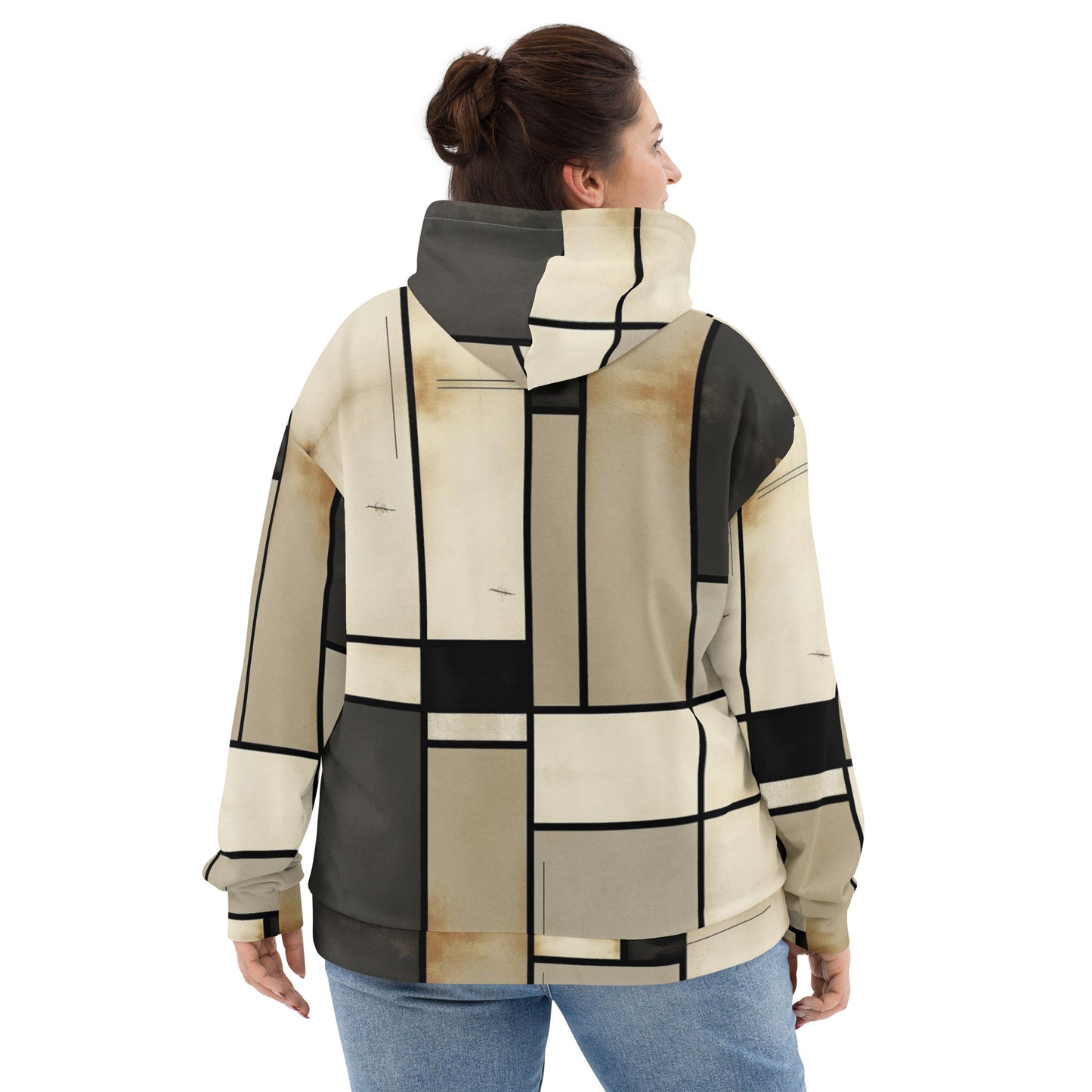 Unisex Vintage Hoodie - Piet Mondrian / Vintage Hoodie