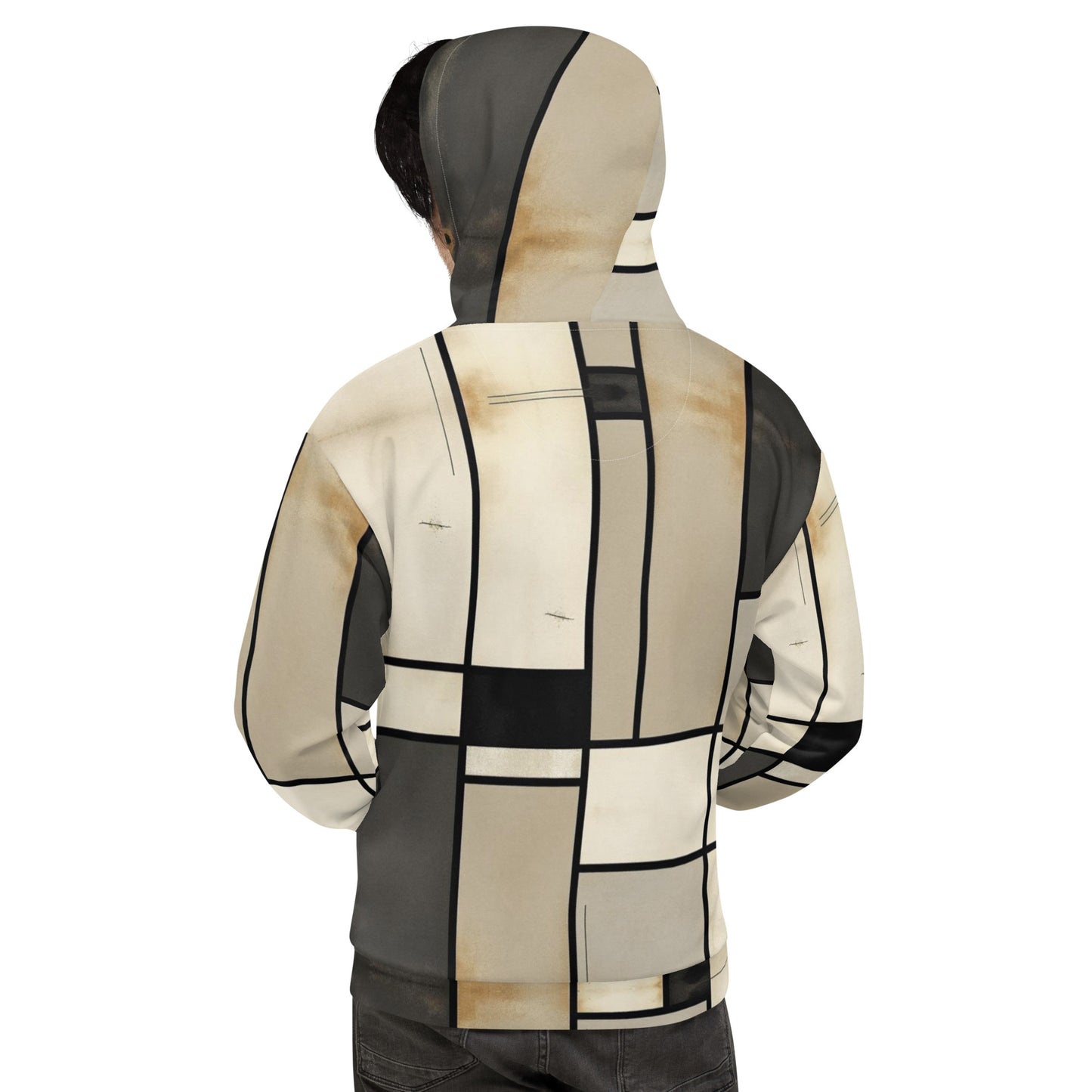 Unisex Vintage Hoodie - Piet Mondrian / Vintage Hoodie