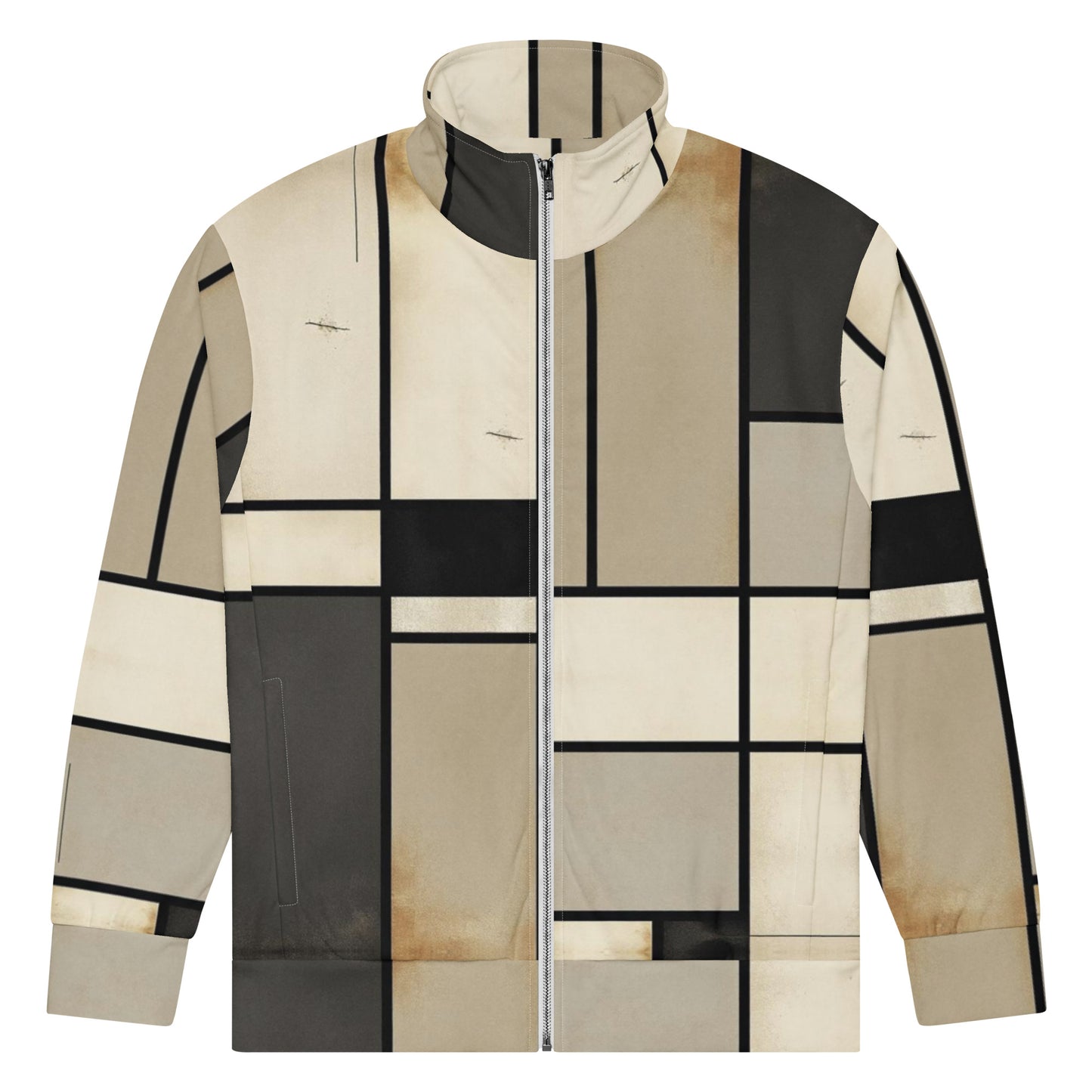 Vintage Unisex track jacket - Piet Mondrian / Art fashion