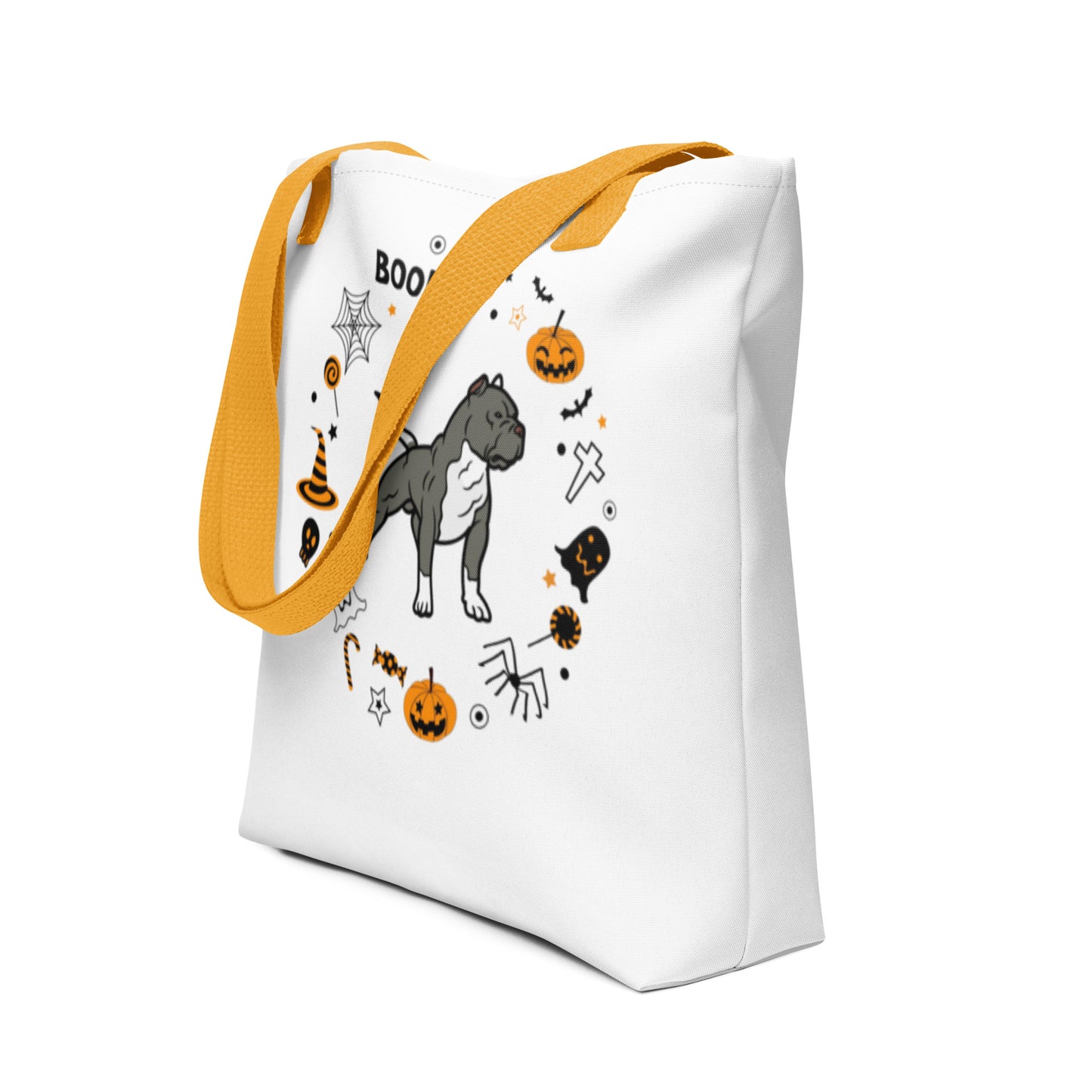 Tote bag for Staffordshire Bull Terrier dog lovers Halloween gift