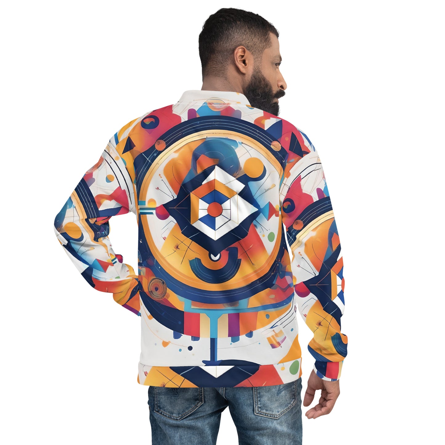 Unisex Bomber Jacket / Kandinsky Jacket