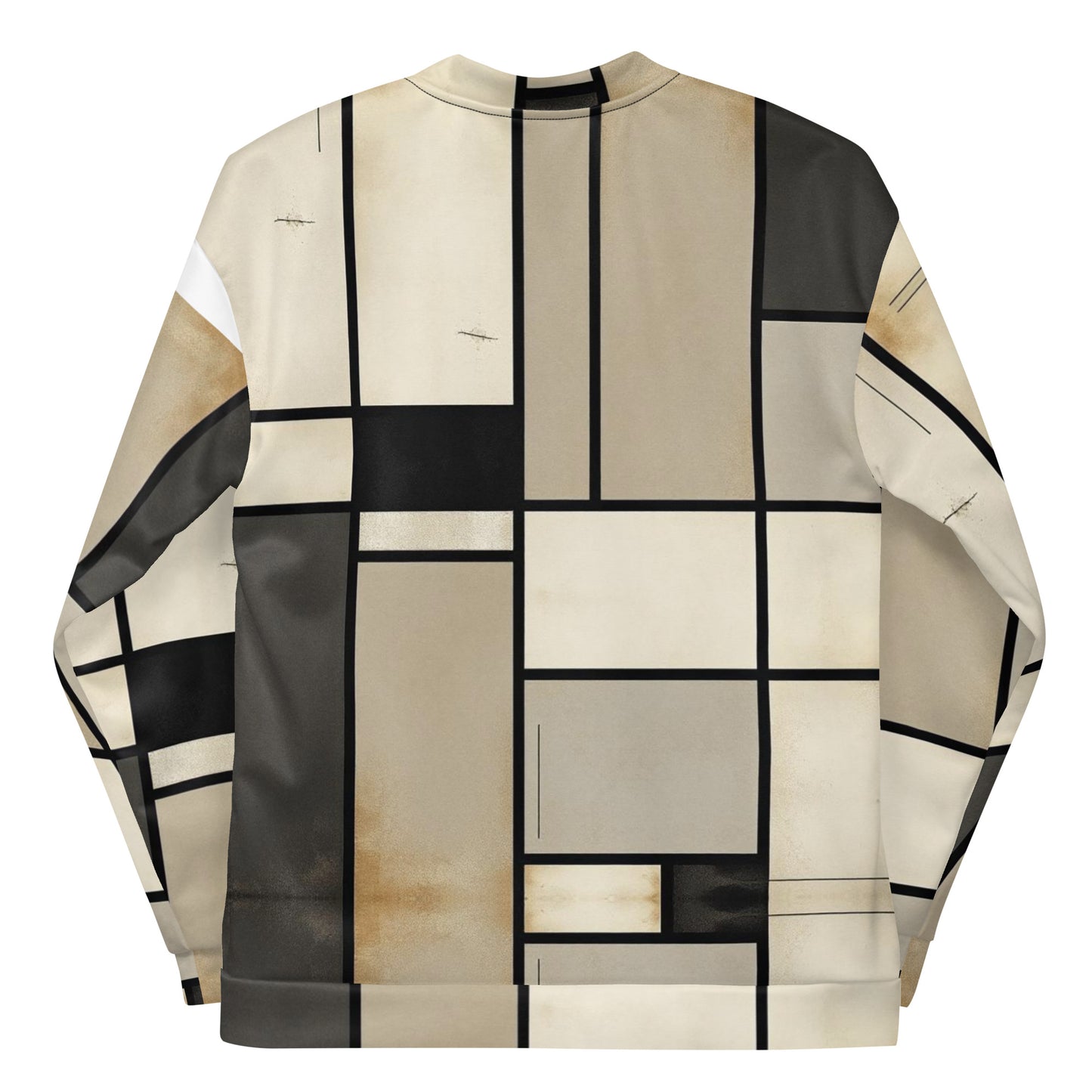 Unisex Vintage Bomber Jacket - Piet Mondrian