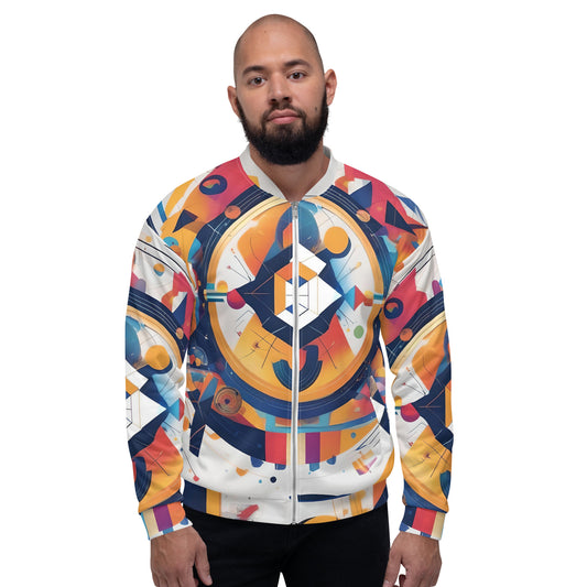 Unisex Bomber Jacket / Kandinsky Jacket