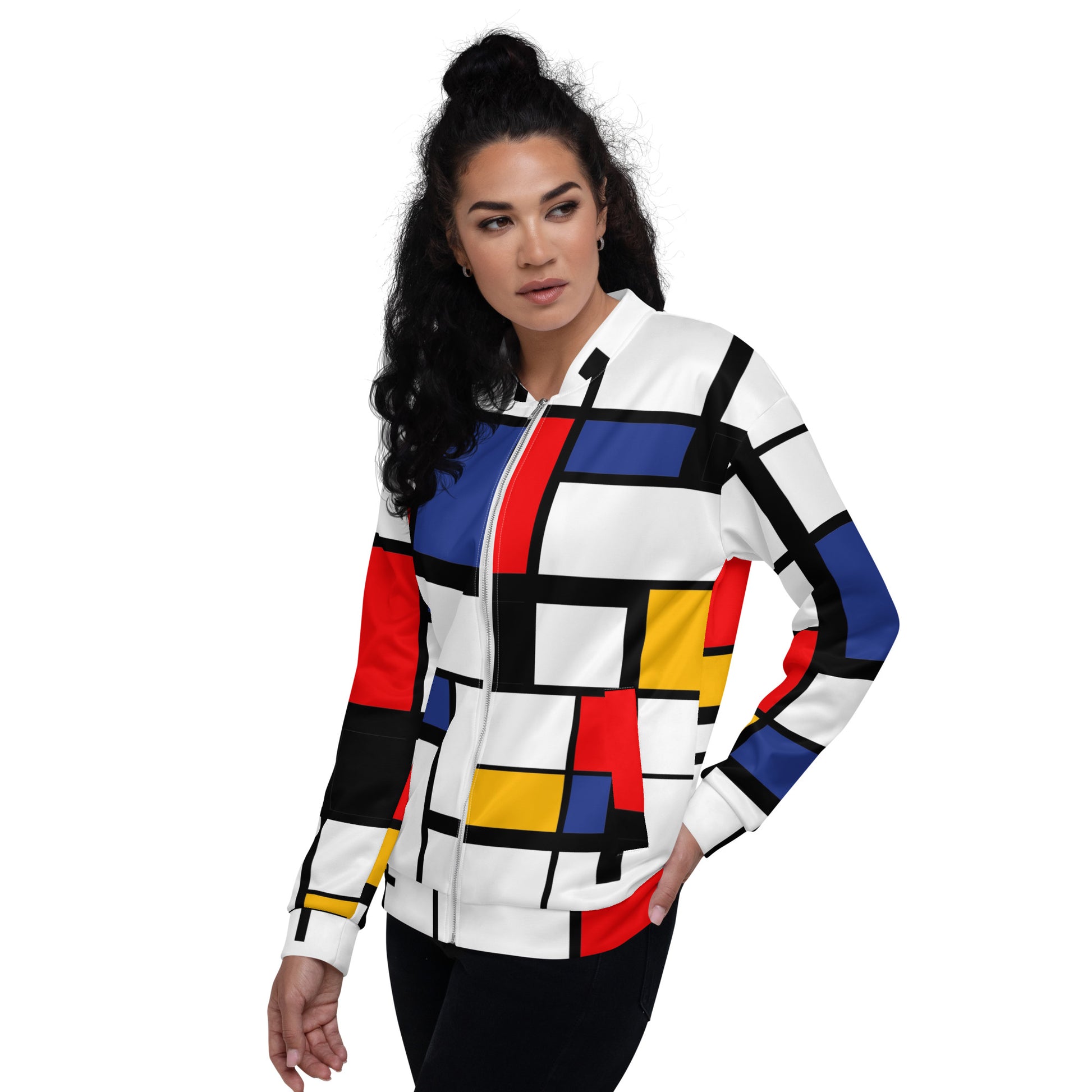 Piet Mondrian unisex-bomber-jacket