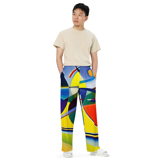 gift for him unisex pants Kandinsky