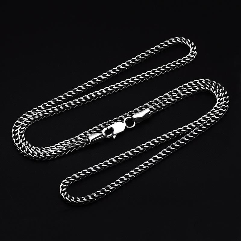 Versatile Vintage Sterling Silver Necklace