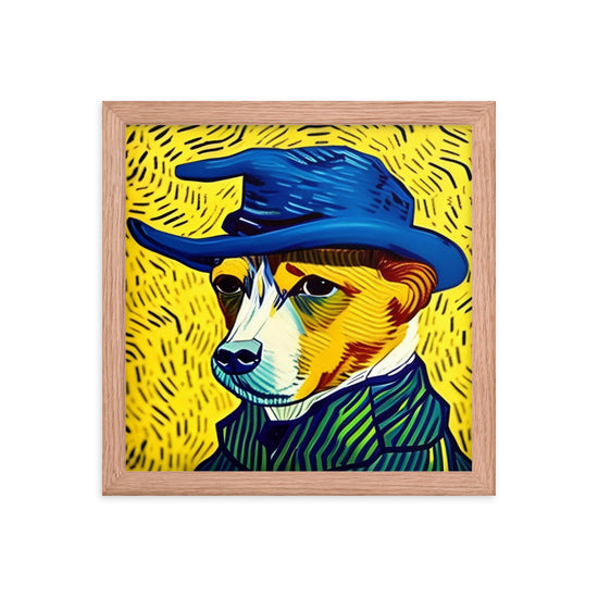 Van Gogh & Dog Art post