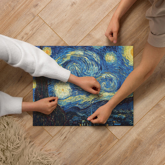Jigsaw puzzle / Vincent Van Gogh /  starry Night / gift idea
