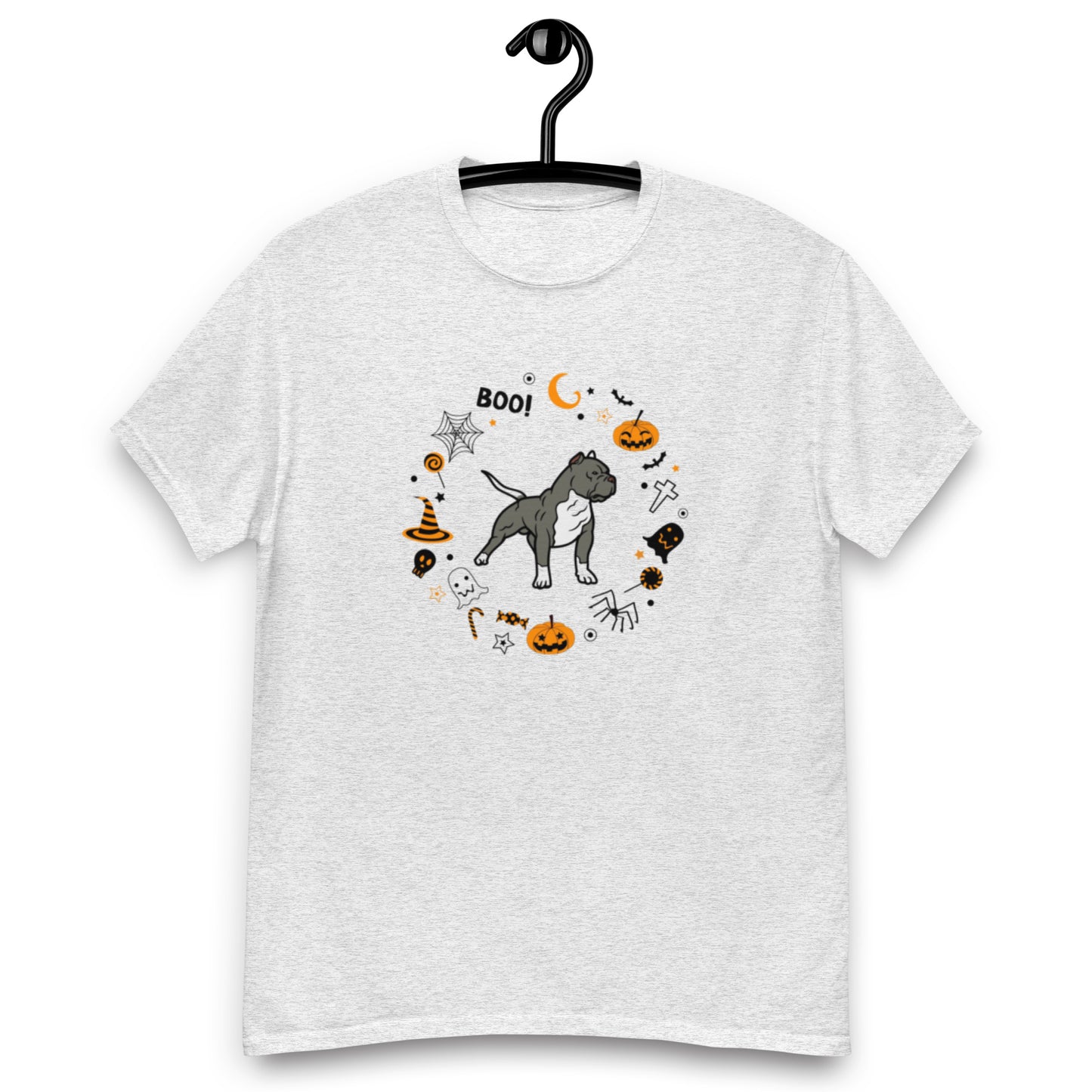 Men's classic tee for Staffordshire Bull Terrier dog lovers Halloween gifft
