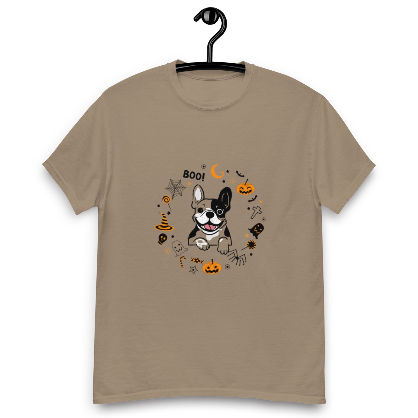 Men's classic tee / Halloween Dog T-shirt / Boston terrier Halloween gift / Dog Halloween shirt