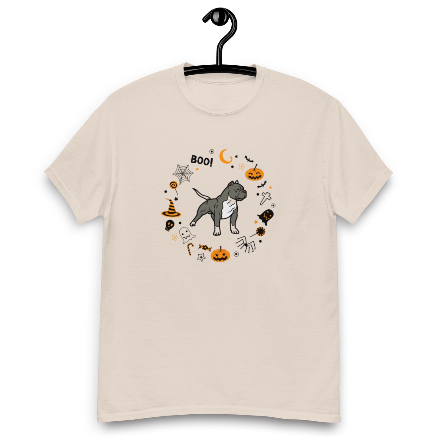 Men's classic tee for Staffordshire Bull Terrier dog lovers Halloween gifft