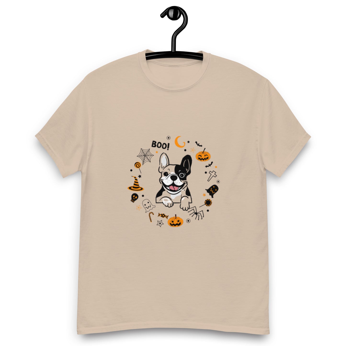 Men's classic tee / Halloween Dog T-shirt / Boston terrier Halloween gift / Dog Halloween shirt