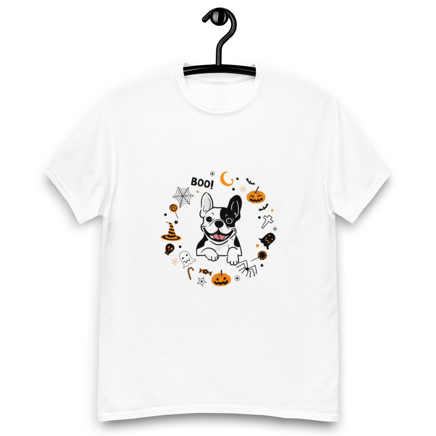 Men's classic tee / Halloween Dog T-shirt / Boston terrier Halloween gift / Dog Halloween shirt