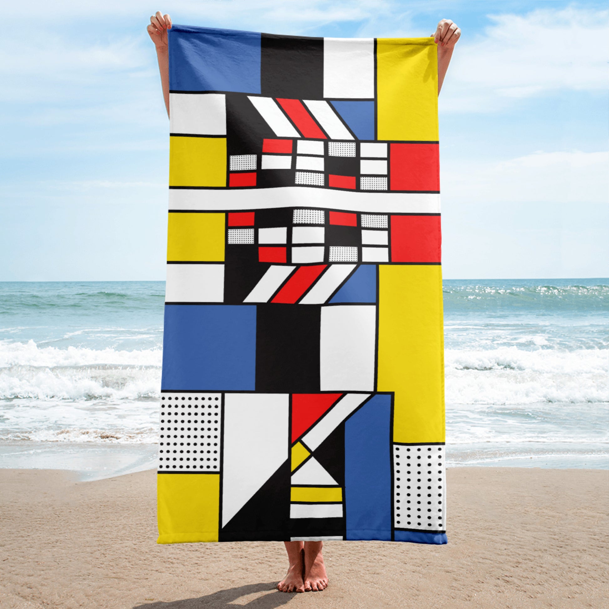 retro fashion towel