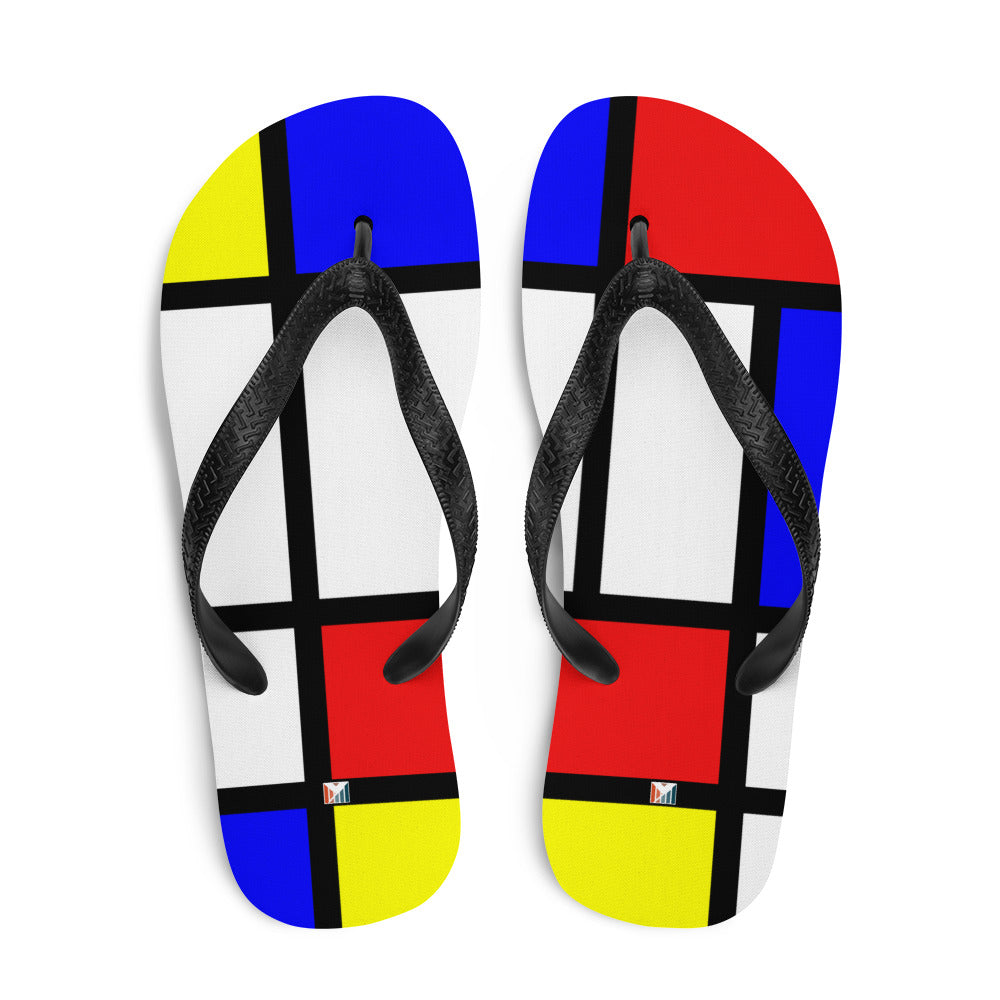 Piet Mondrian Fashion Flip flop