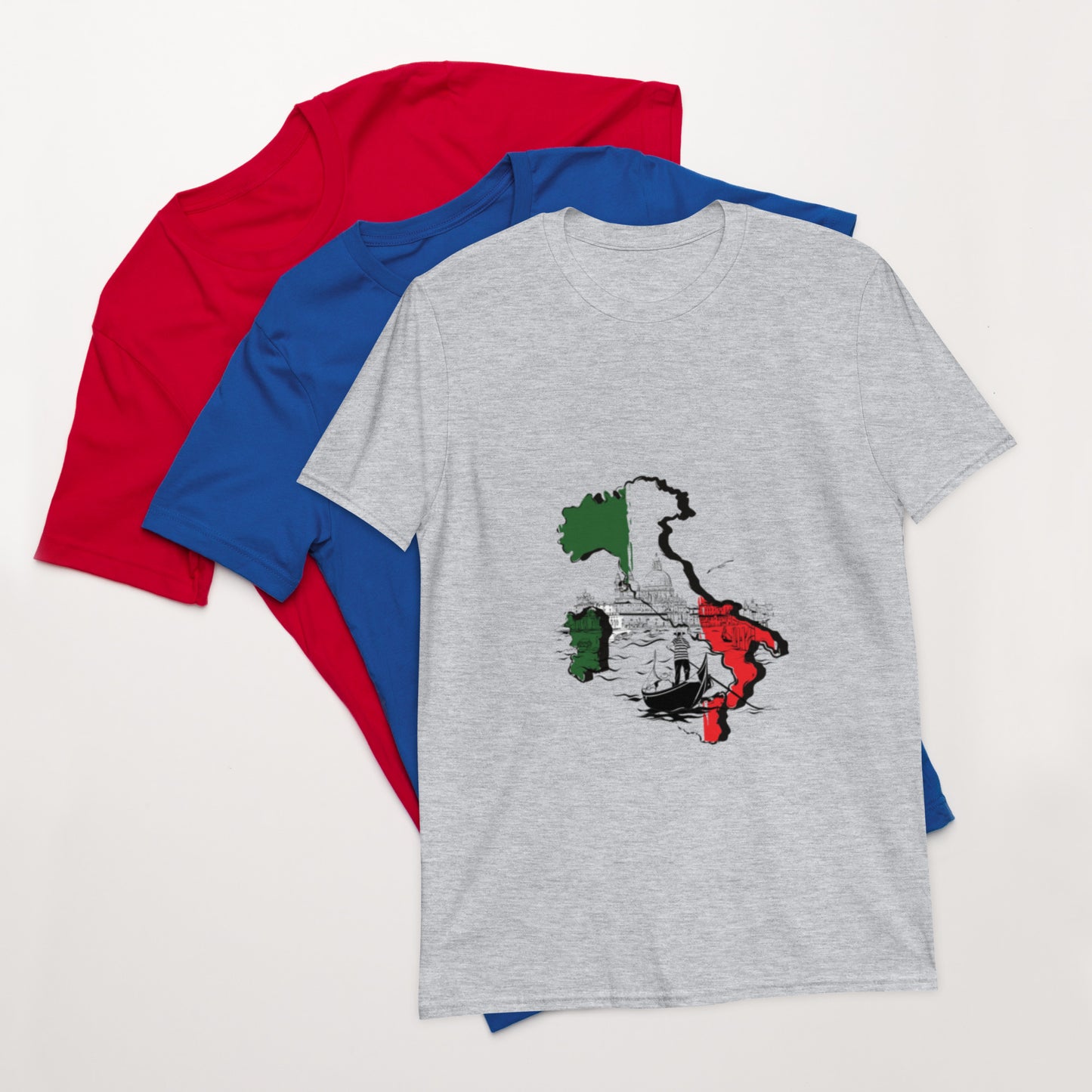 Short-Sleeve Unisex T-Shirt / Italy fashion / Italy & Venice fashion design