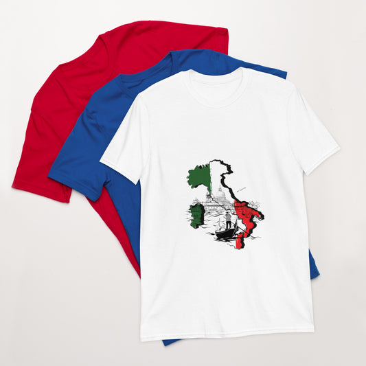 Short-Sleeve Unisex T-Shirt / Italy fashion / Italy & Venice fashion design