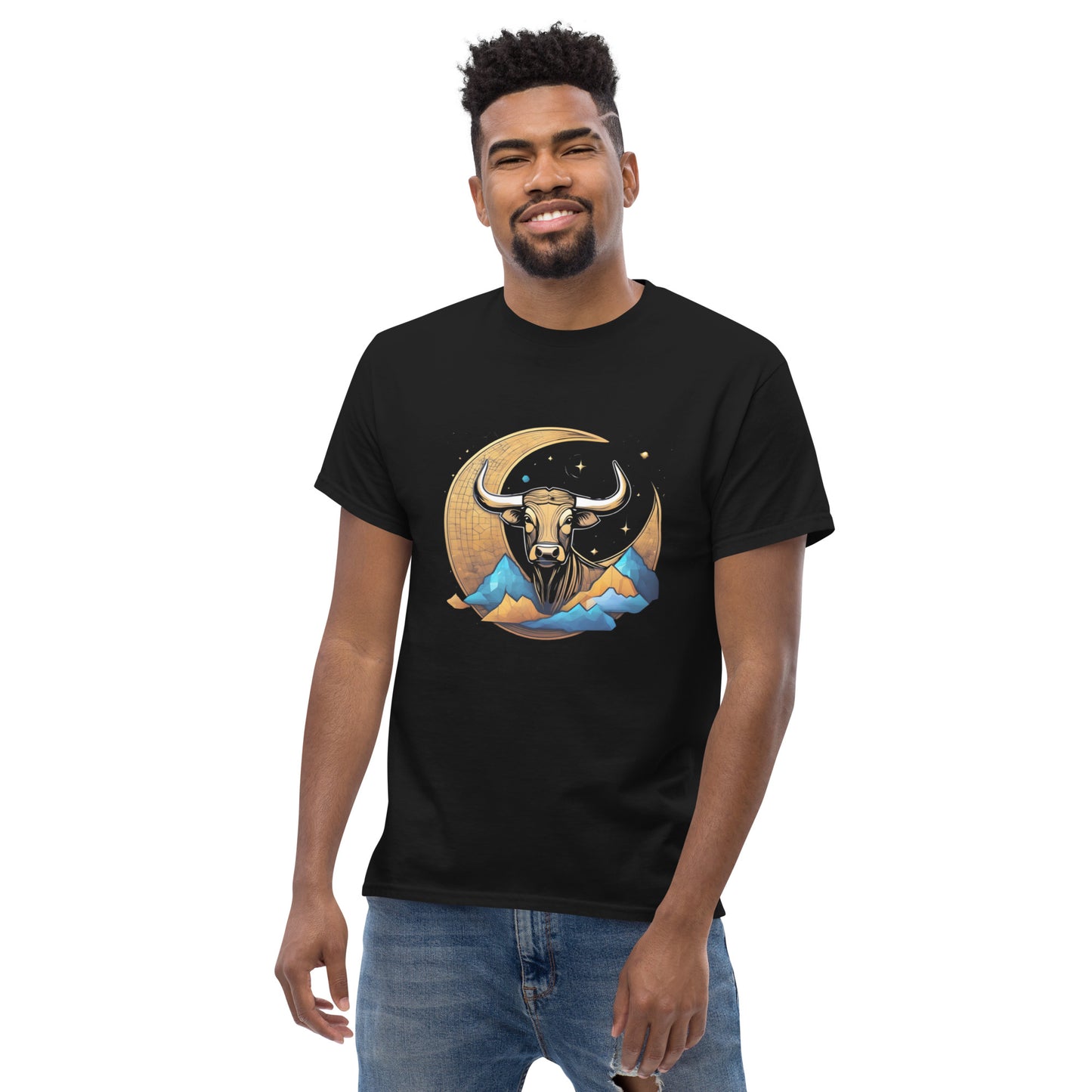 Unisex classic tee - Crypto Bulls / Moon time / AI shirt