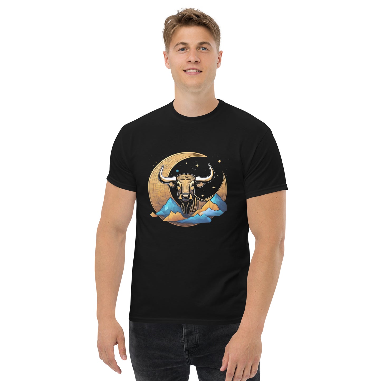 Unisex classic tee - Crypto Bulls / Moon time / AI shirt