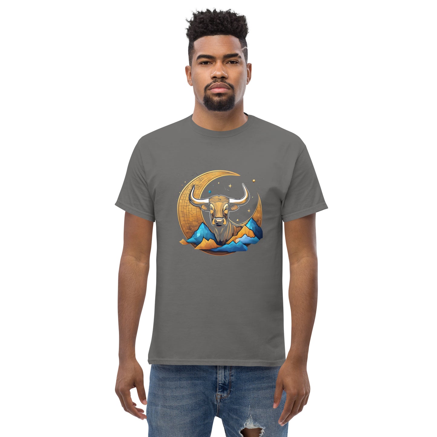 Unisex classic tee - Crypto Bulls / Moon time / AI shirt