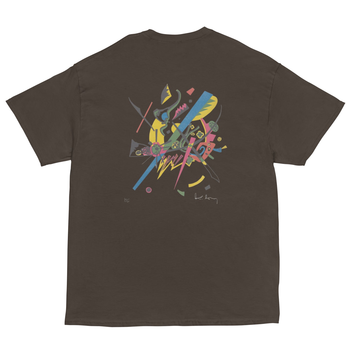 Unisex Kandinsky Shirt / Art fashion gift / Teacher gift / Art fashion oufit / AI outfit