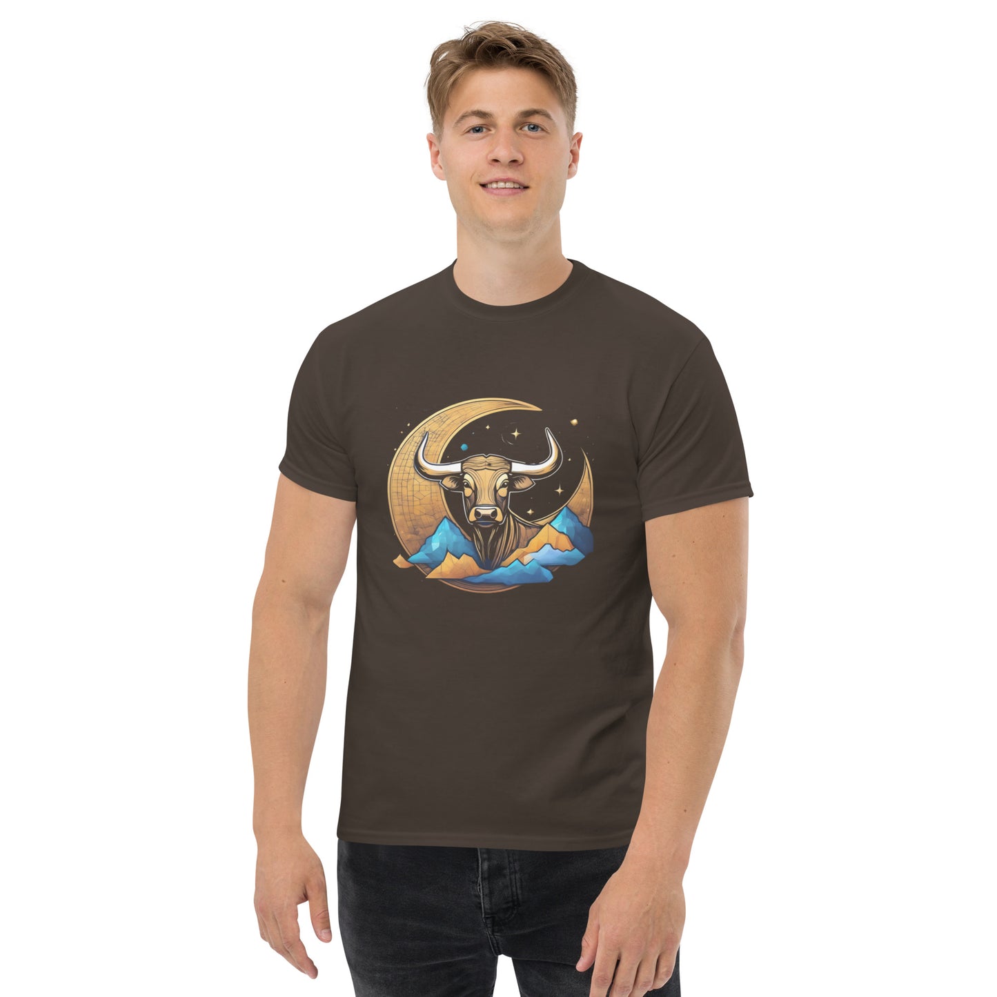 Unisex classic tee - Crypto Bulls / Moon time / AI shirt