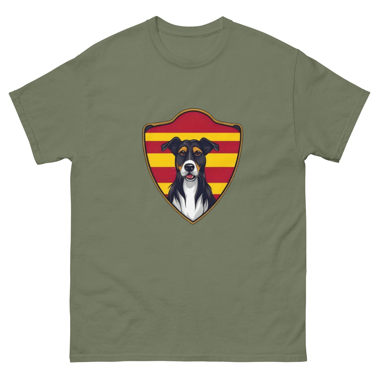 Dog lover Shirt / Football t-shirt / AI created 07/24 / T-Shirt for Spain Footbal fans