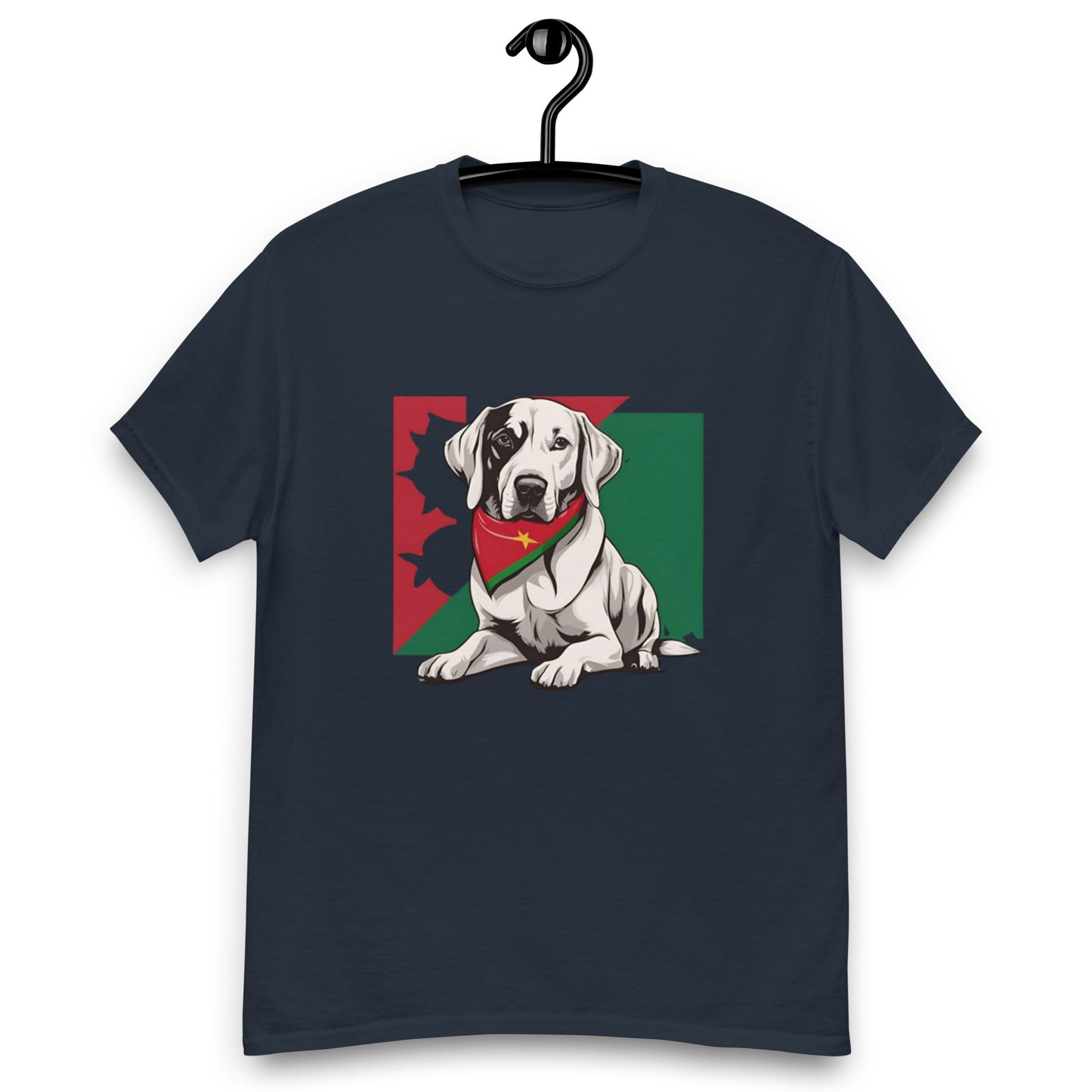 Unisex classic tee / Dog lover Shirt / Football shirt / AI created 07/24 / T-Shirt for Portugal Footbal fans