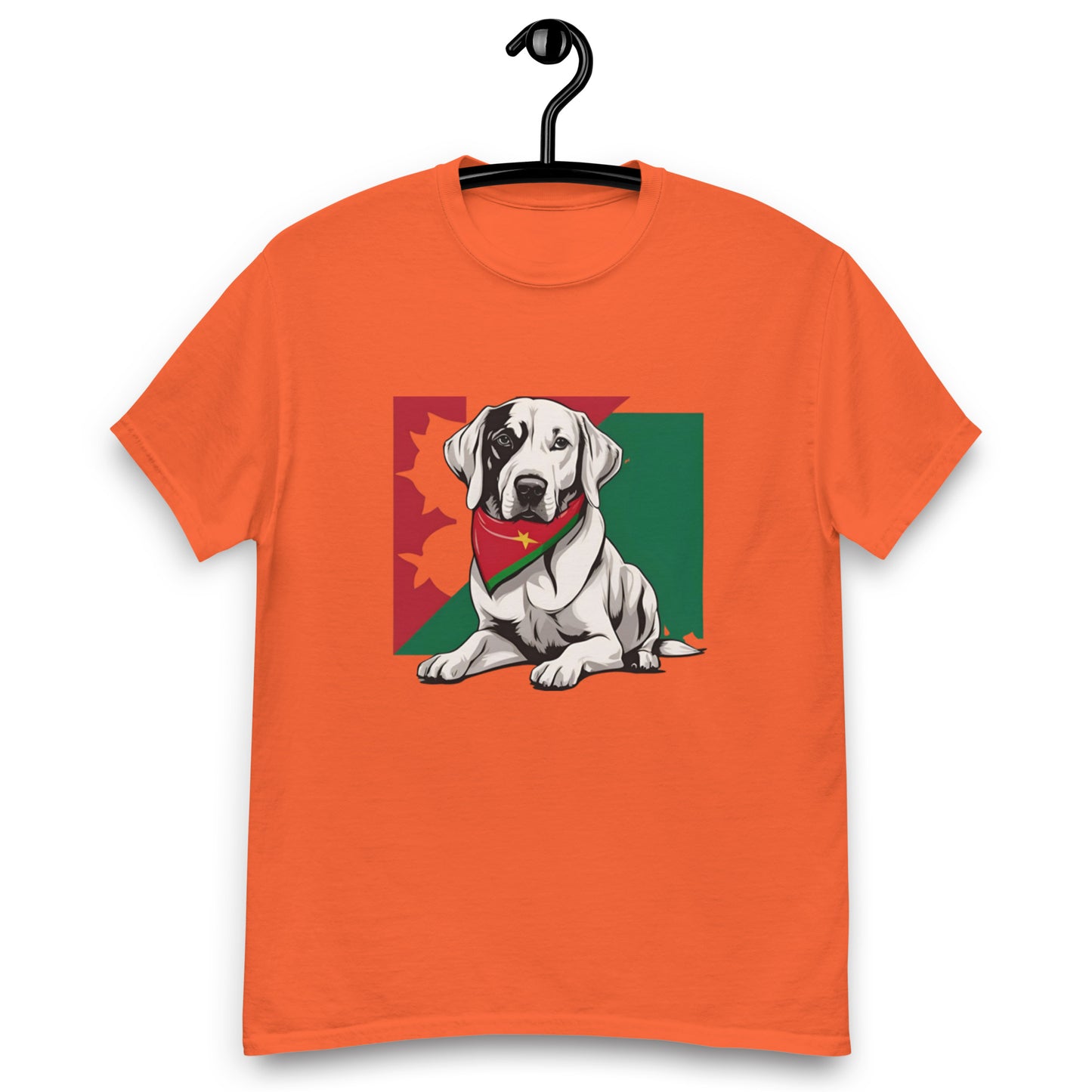 Unisex classic tee / Dog lover Shirt / Football shirt / AI created 07/24 / T-Shirt for Portugal Footbal fans