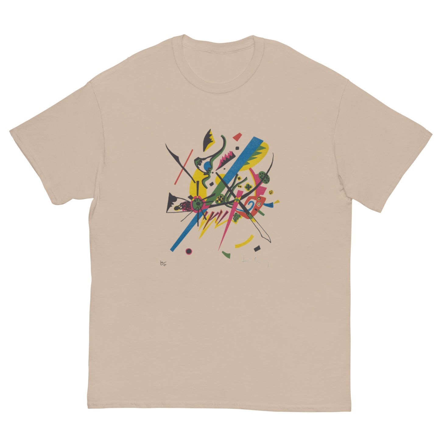 Unisex Kandinsky Shirt / Art fashion gift / Teacher gift / Art fashion oufit / AI outfit