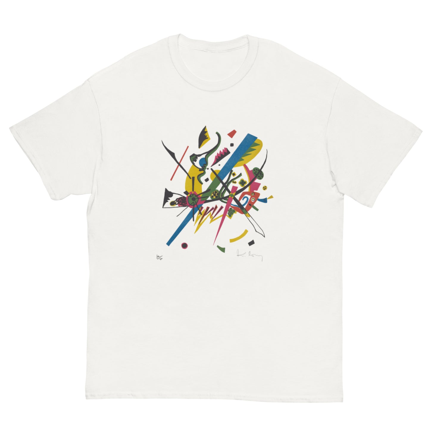 Unisex Kandinsky Shirt / Art fashion gift / Teacher gift / Art fashion oufit / AI outfit