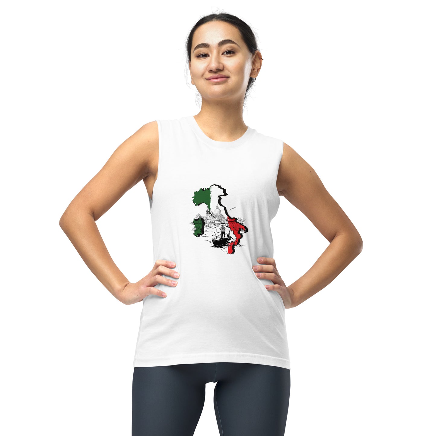 Muscle Shirt - Italy / Coloseum design