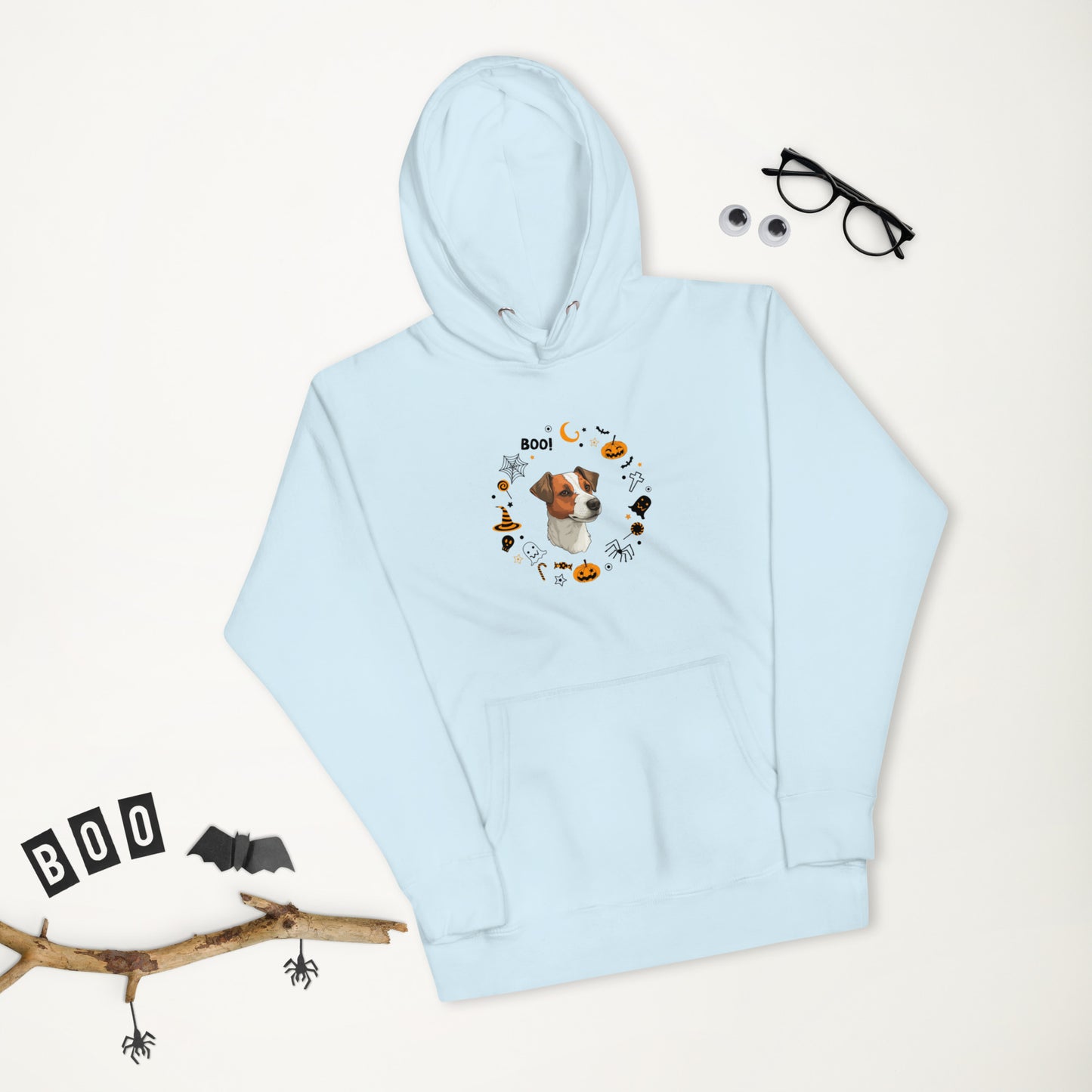Unisex Hoodie / Jack Russel terrier gift / Parson Russel dog Halloween gift for dog lovers