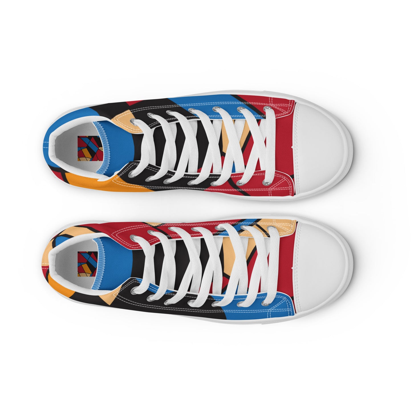 Women’s high top canvas shoes / AI created