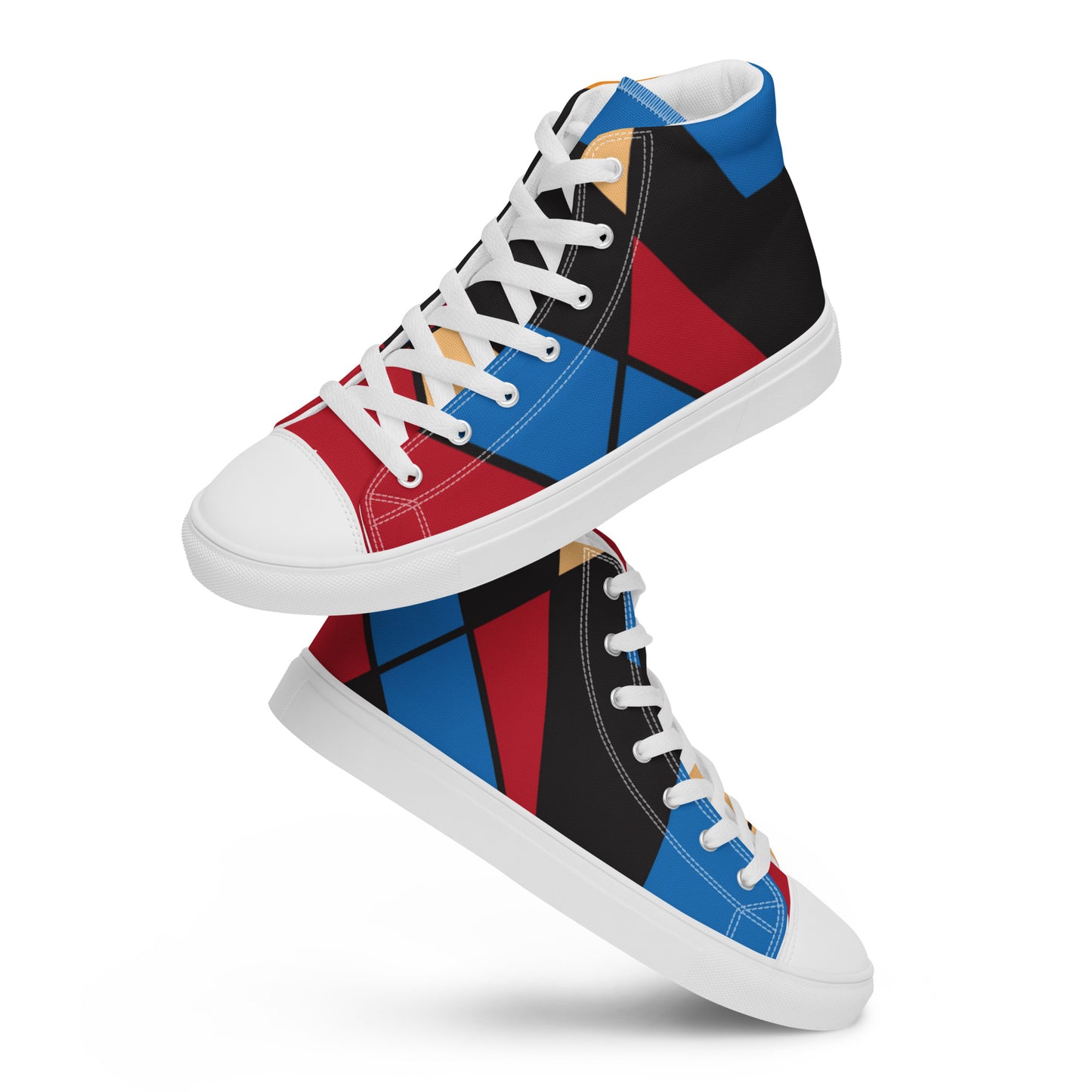 Women’s high top canvas shoes / AI created