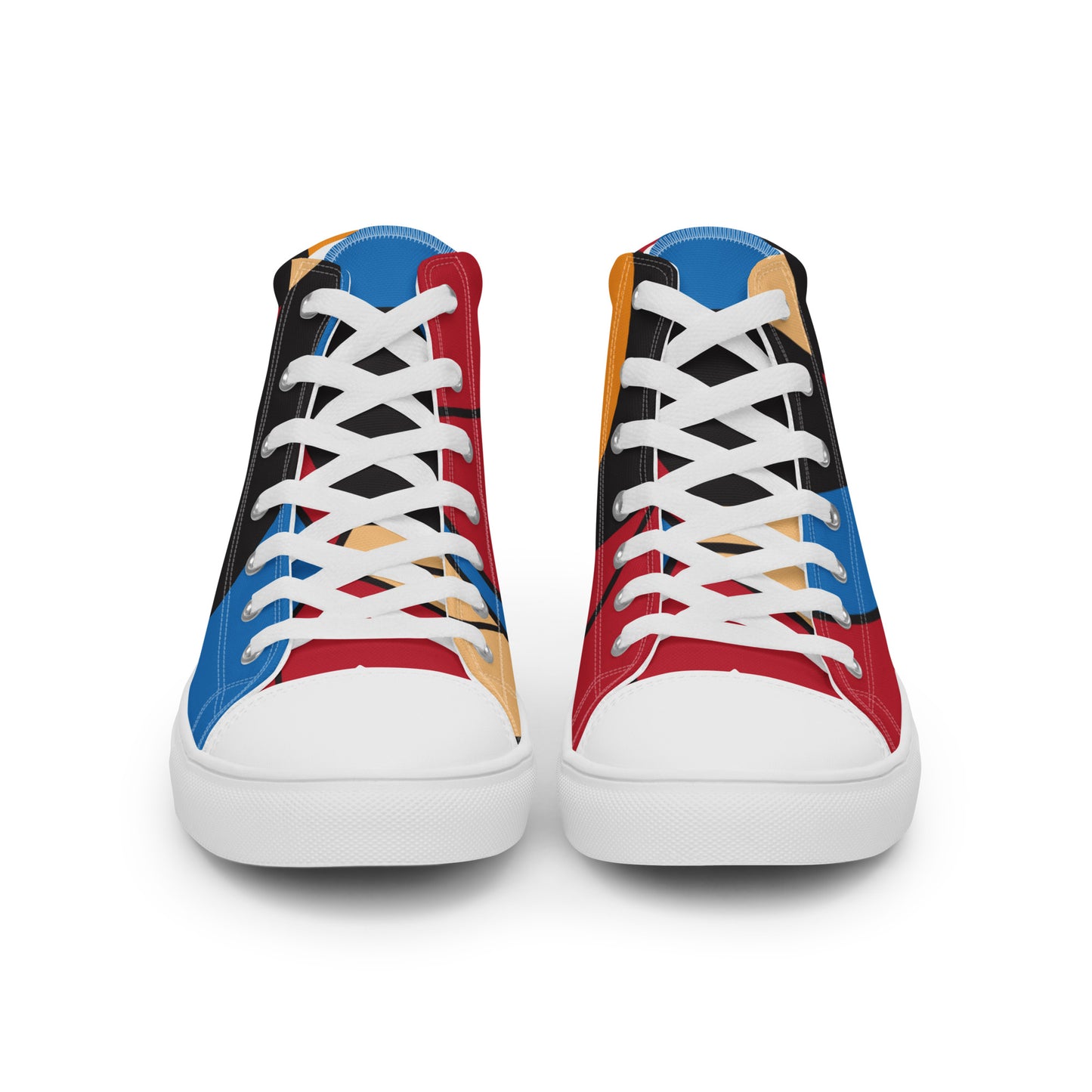 Women’s high top canvas shoes / AI created