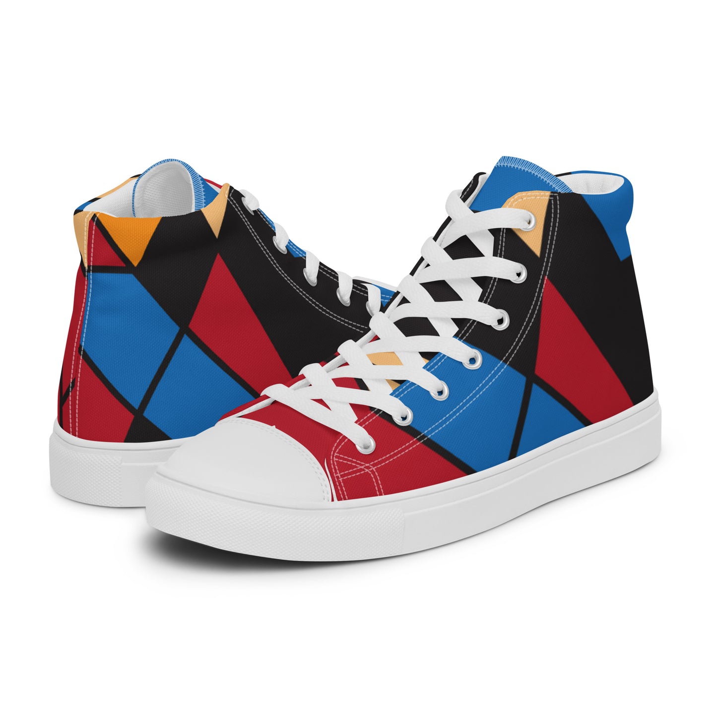 Women’s high top canvas shoes / AI created