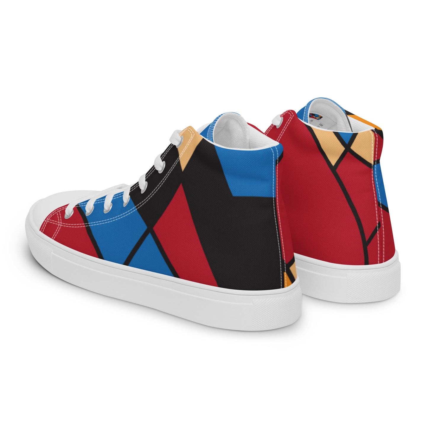 Women’s high top canvas shoes / AI created