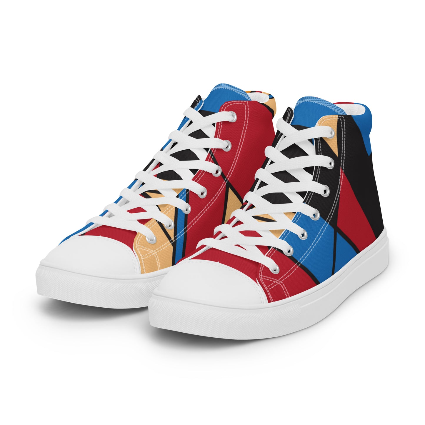 Women’s high top canvas shoes / AI created