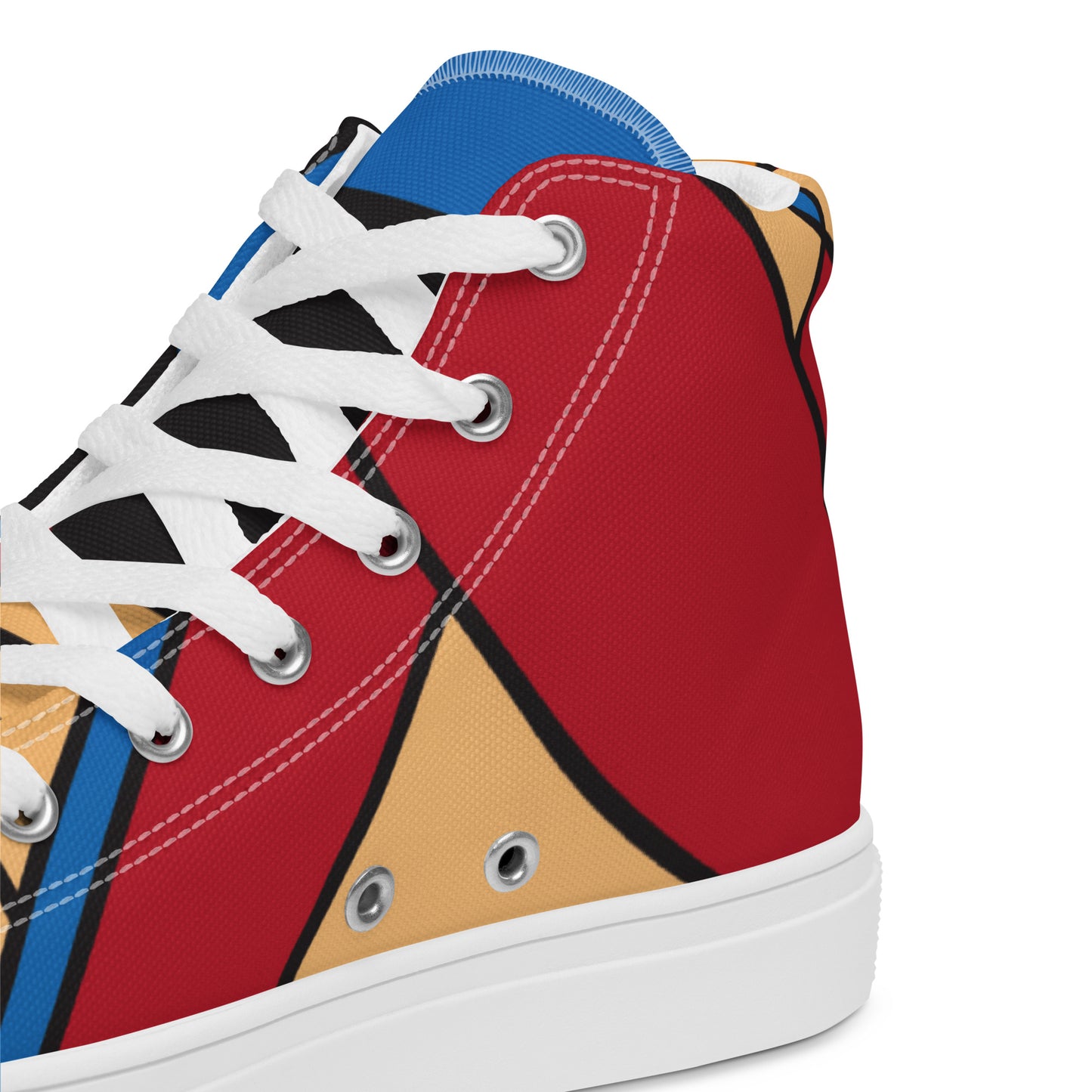 Women’s high top canvas shoes / AI created