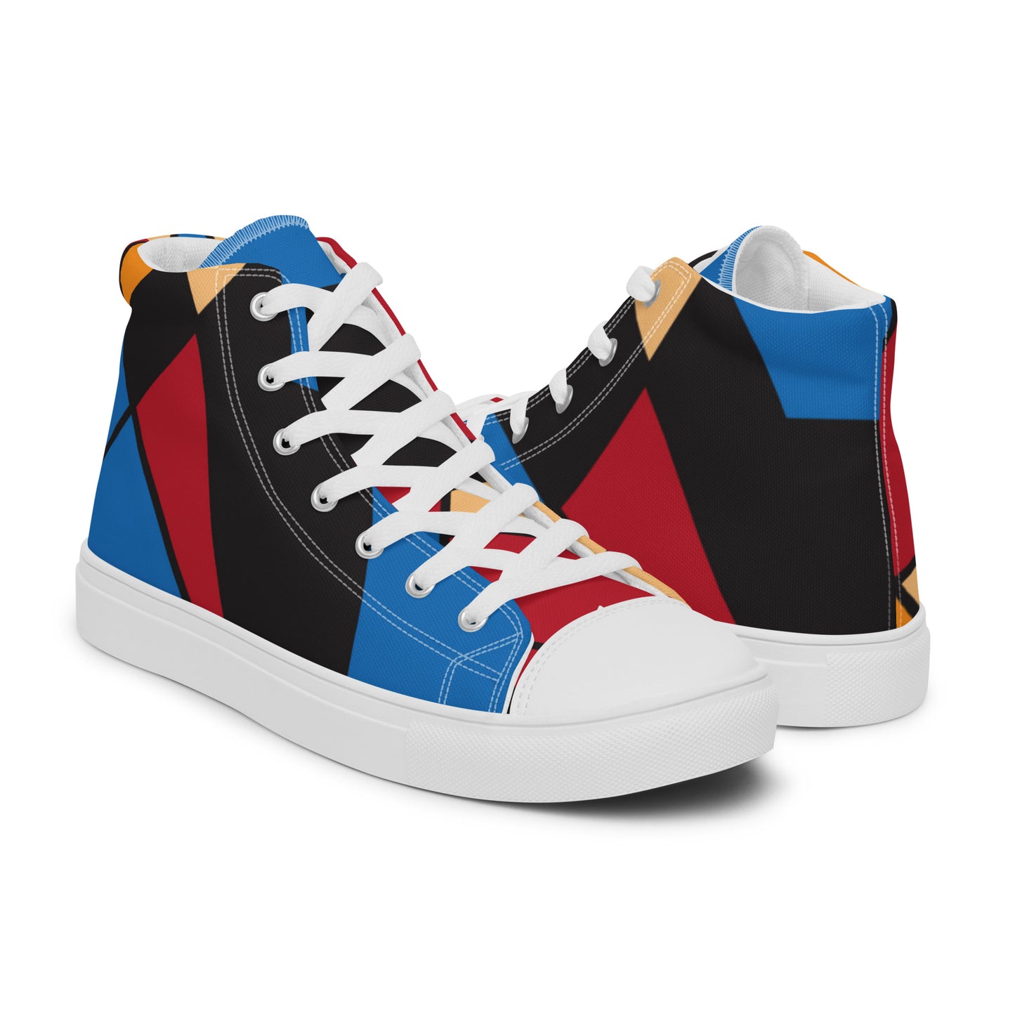 Women’s high top canvas shoes / AI created