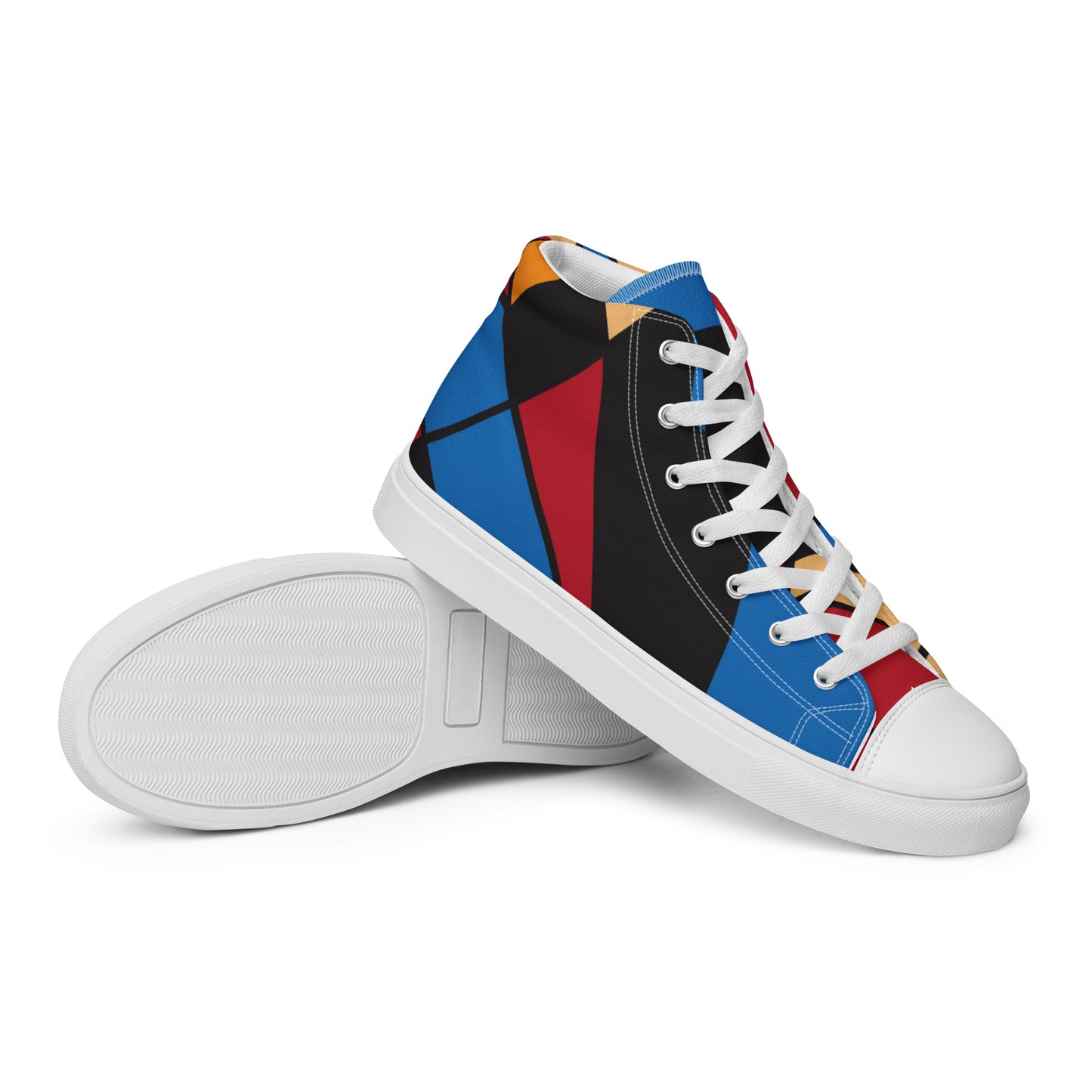 Women’s high top canvas shoes / AI created