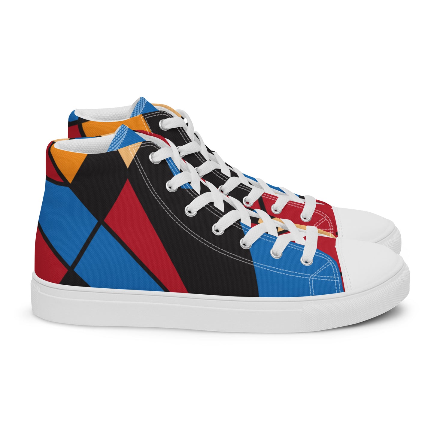 Women’s high top canvas shoes / AI created