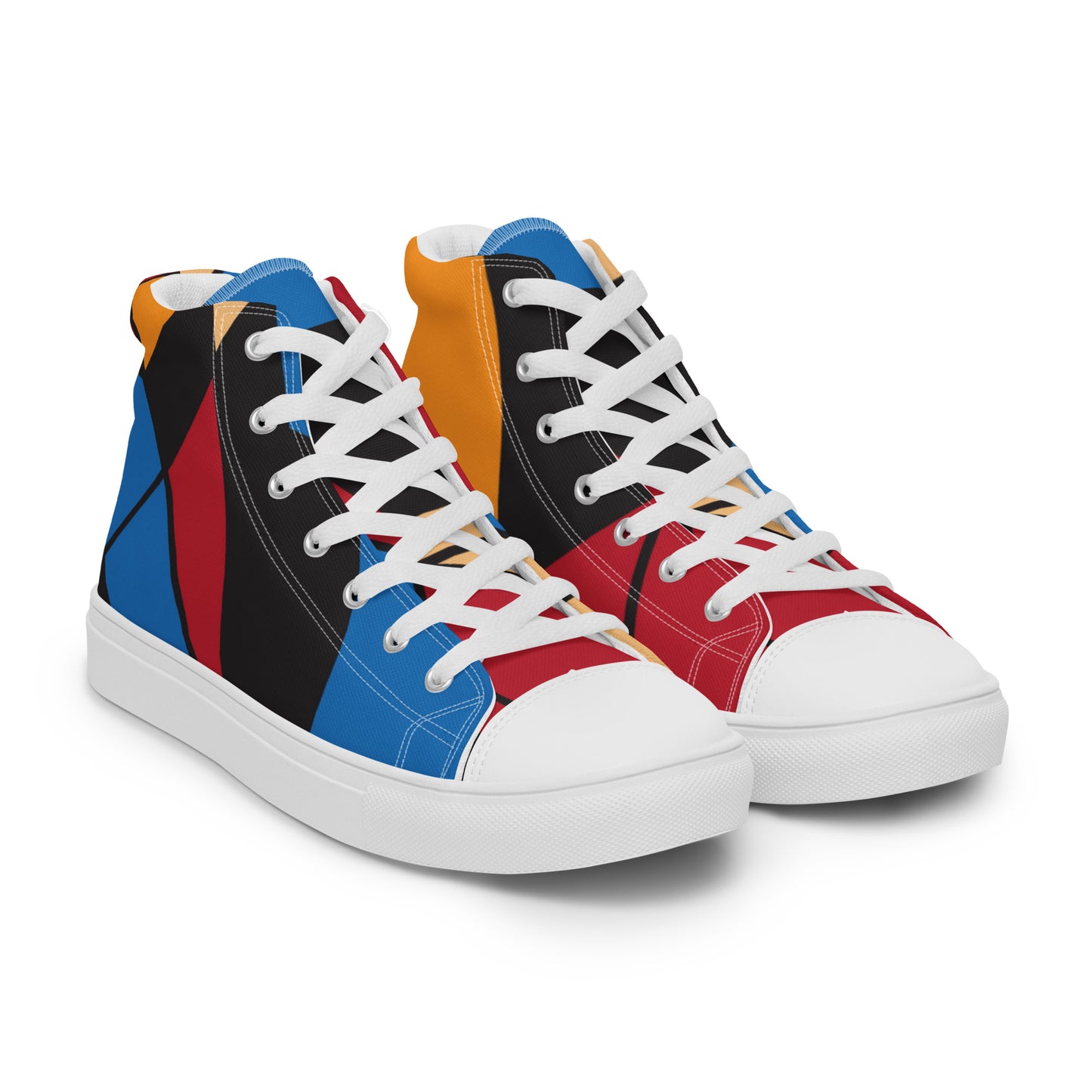 Women’s high top canvas shoes / AI created