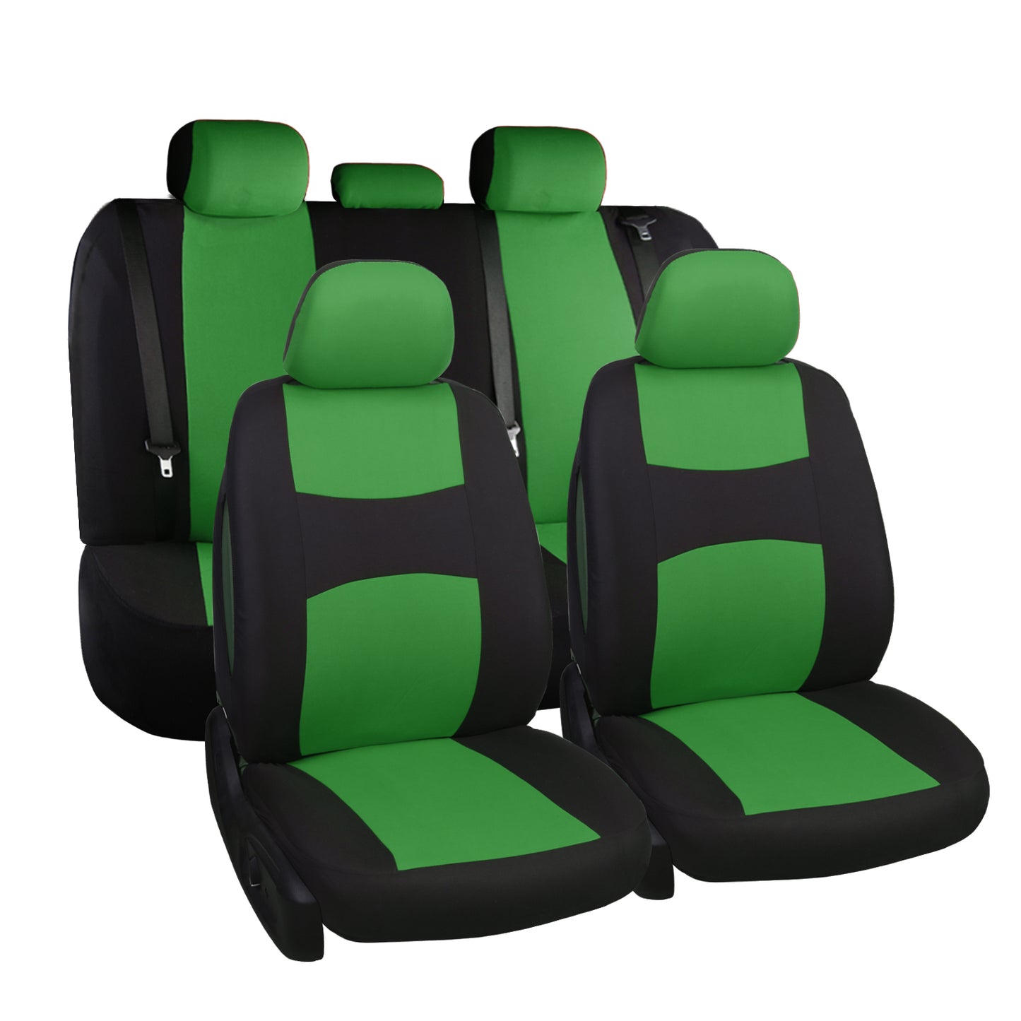 11PCS Universal Car Seat Covers Fit Interior Accessories For Auto Truck Van SUV